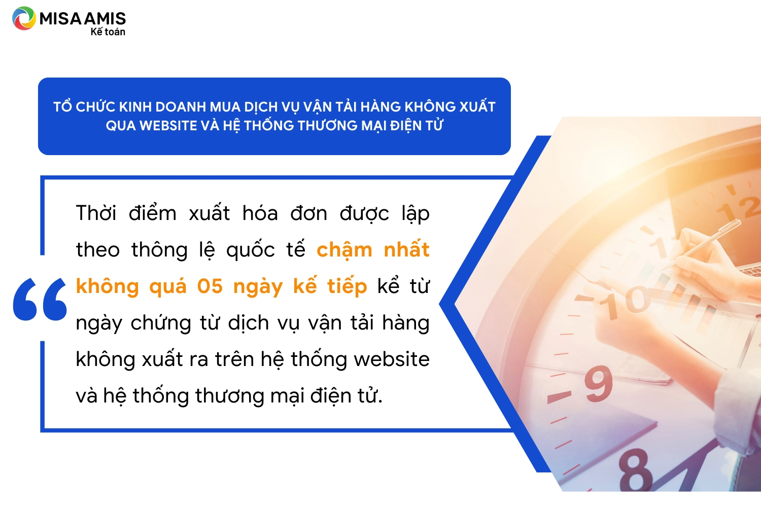 Thời điểm xuất hóa đơn với trường hợp tổ chức kinh doanh mua dịch vụ vận tải hàng không xuất qua website và hệ thống thương mại điện tử