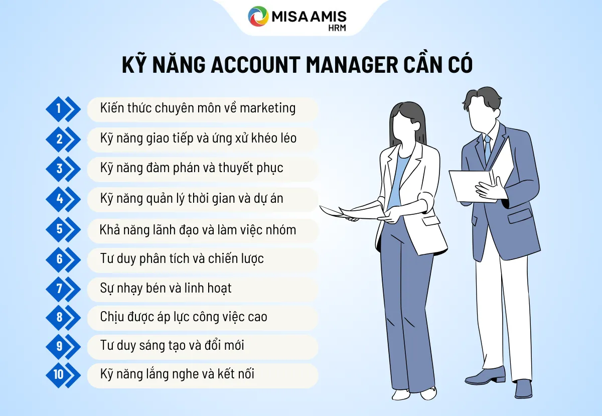 kỹ năng account manager