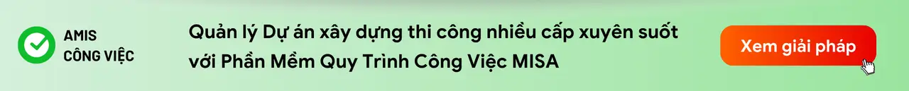 Banner misa amis công việc