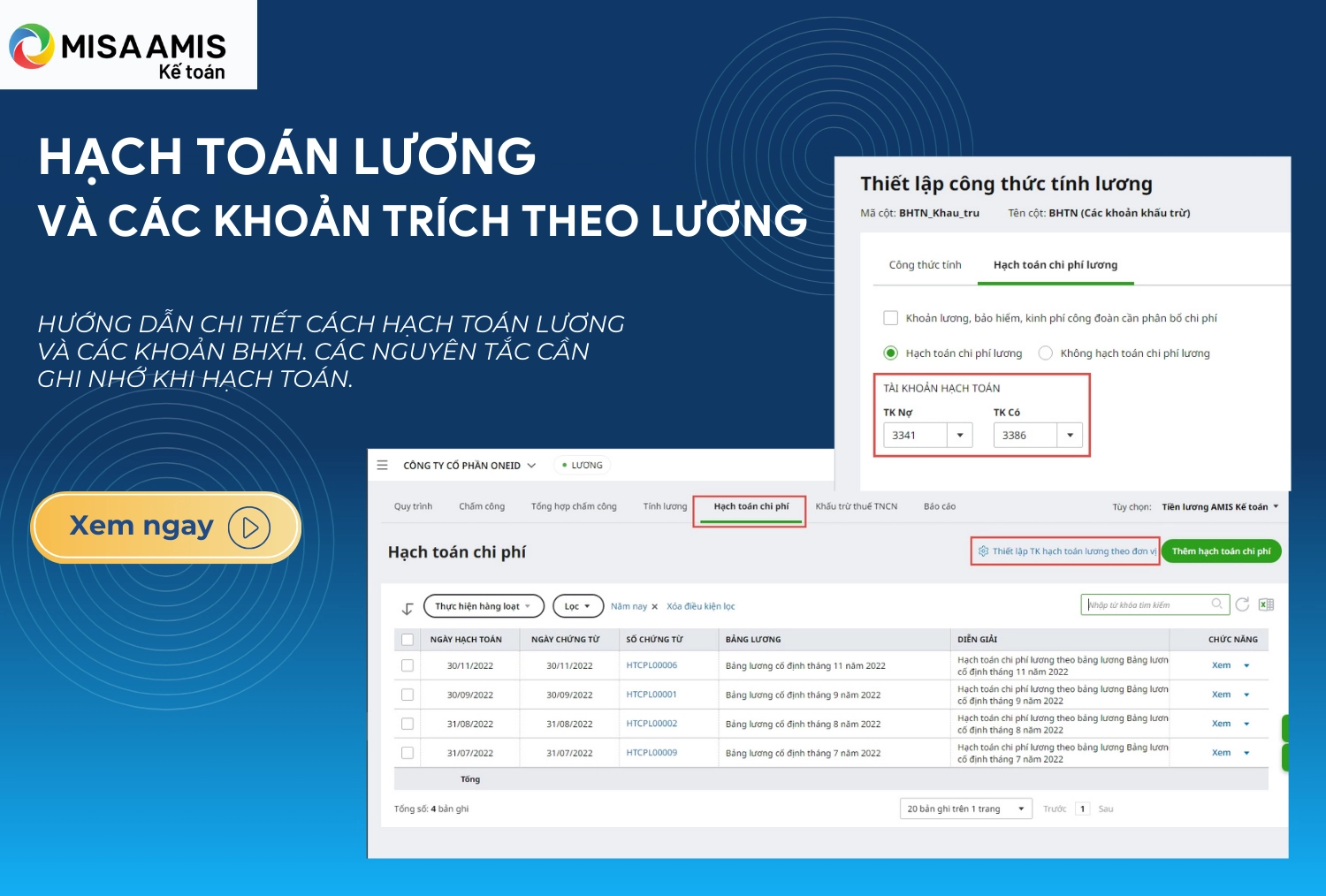 Hướng dẫn chi tiết cách hạch toán lương và các khoản trích theo lương cho doanh nghiệp.
