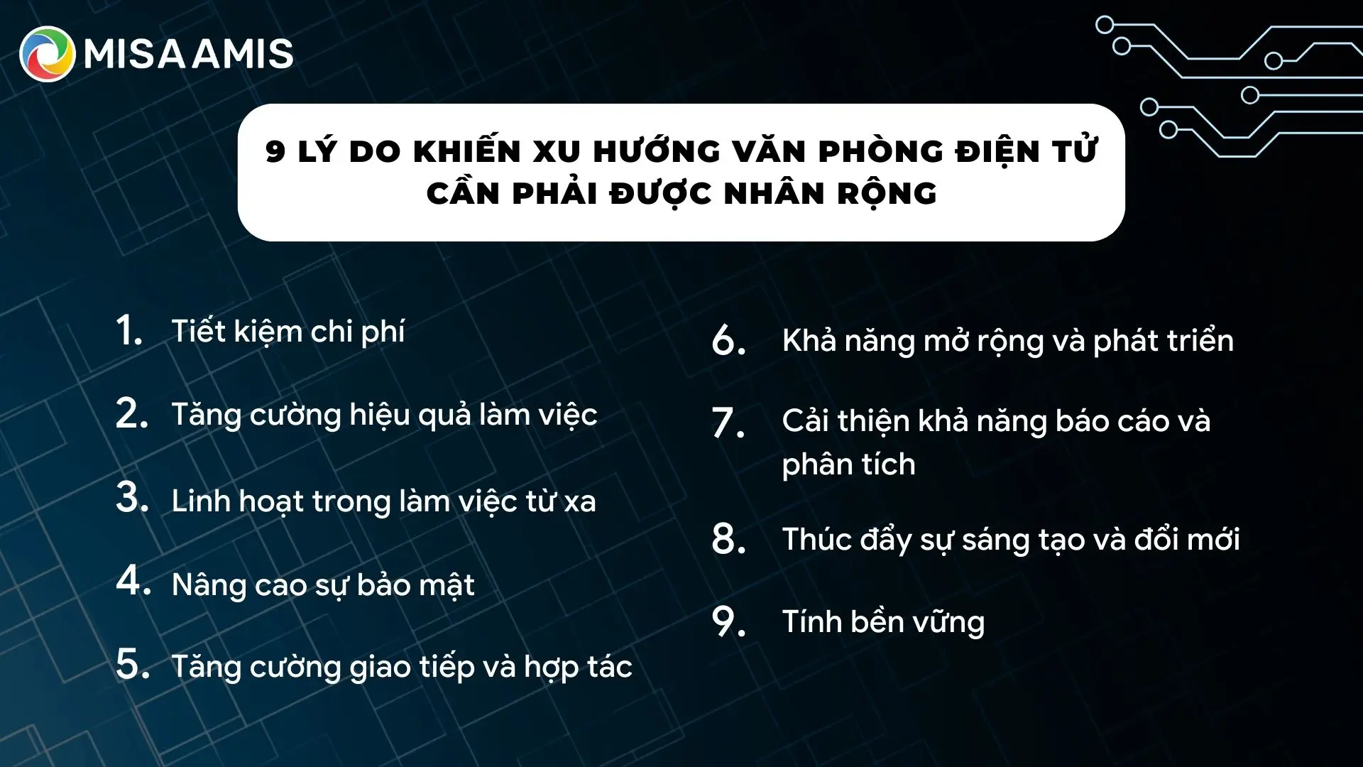 lý do văn phòng điện tử phổ biến