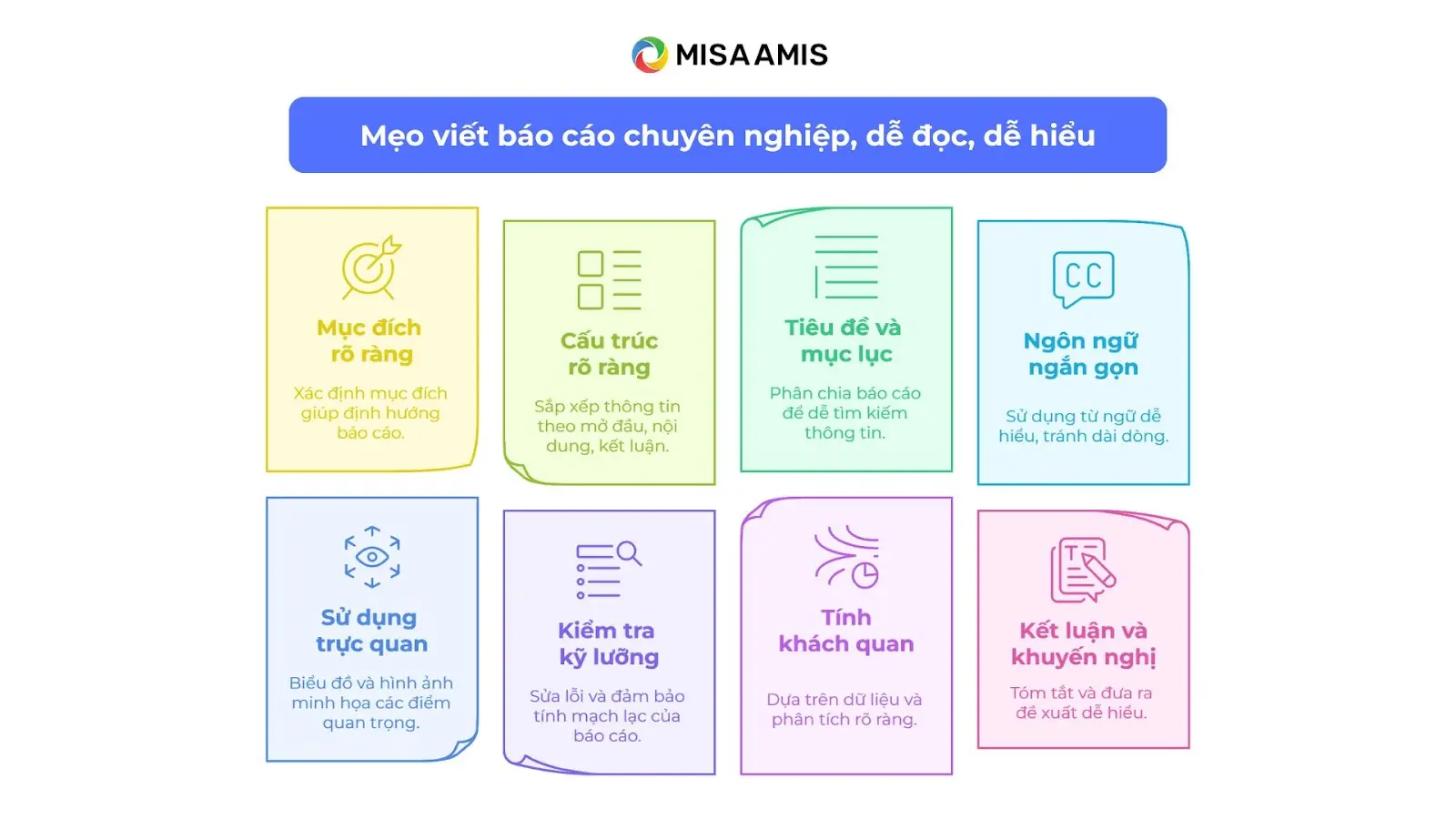 Mẹo viết báo cáo hiệu quả