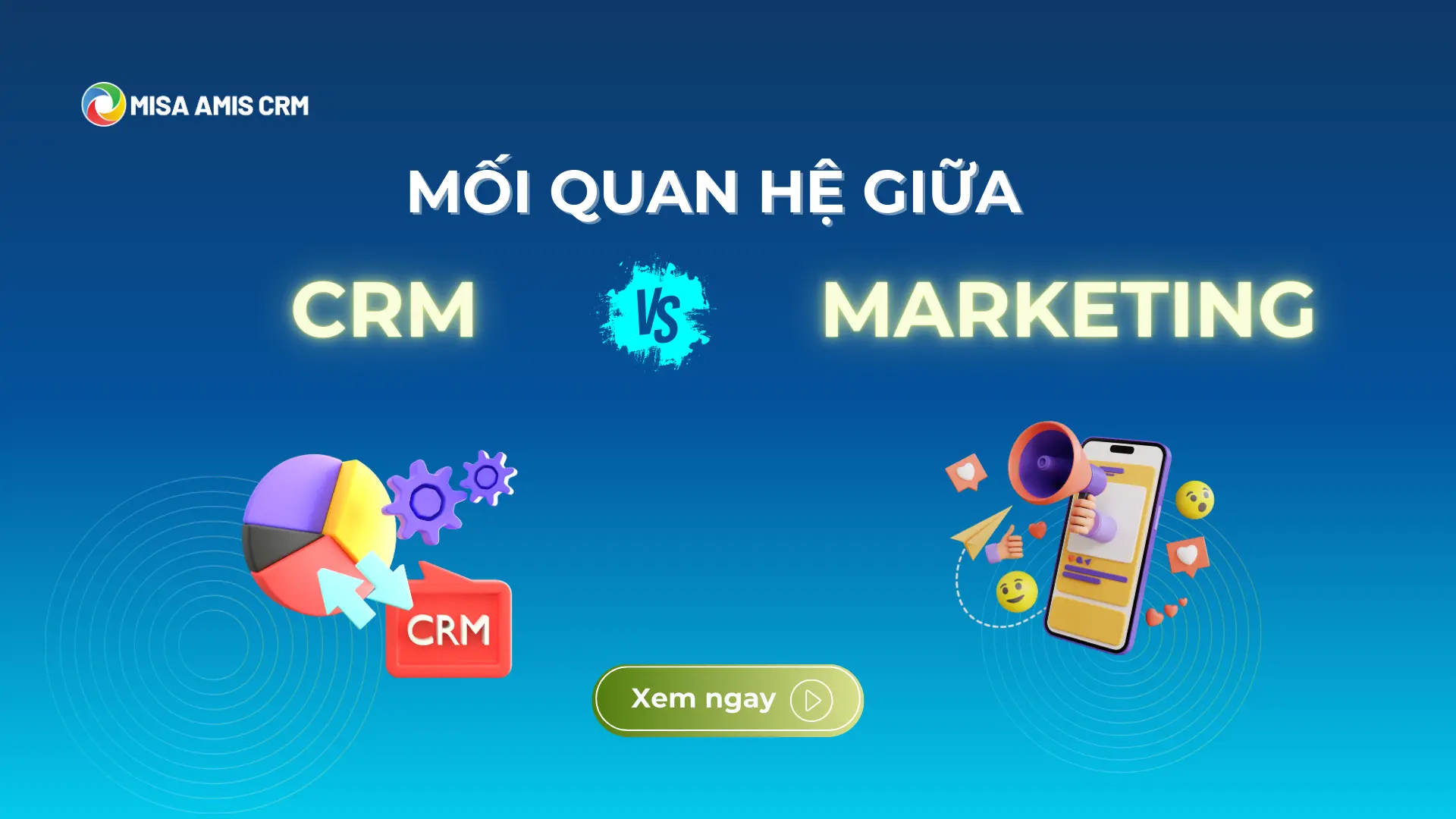 mối quan hệ giữa crm và marketing