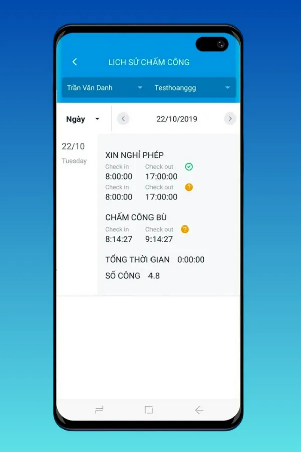 app điểm danh