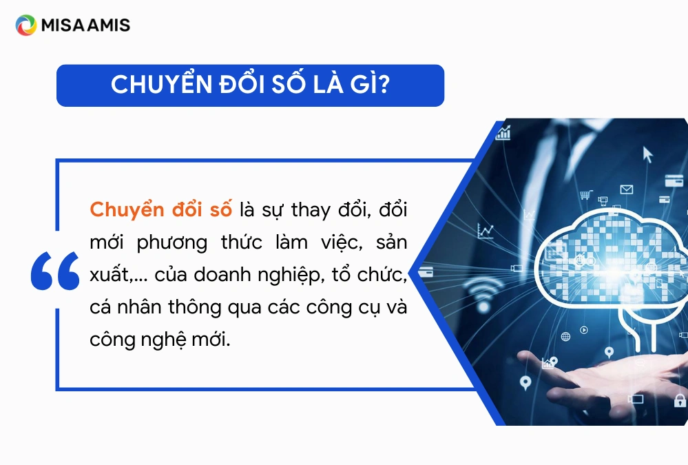 Khái niệm chuyển đổi số