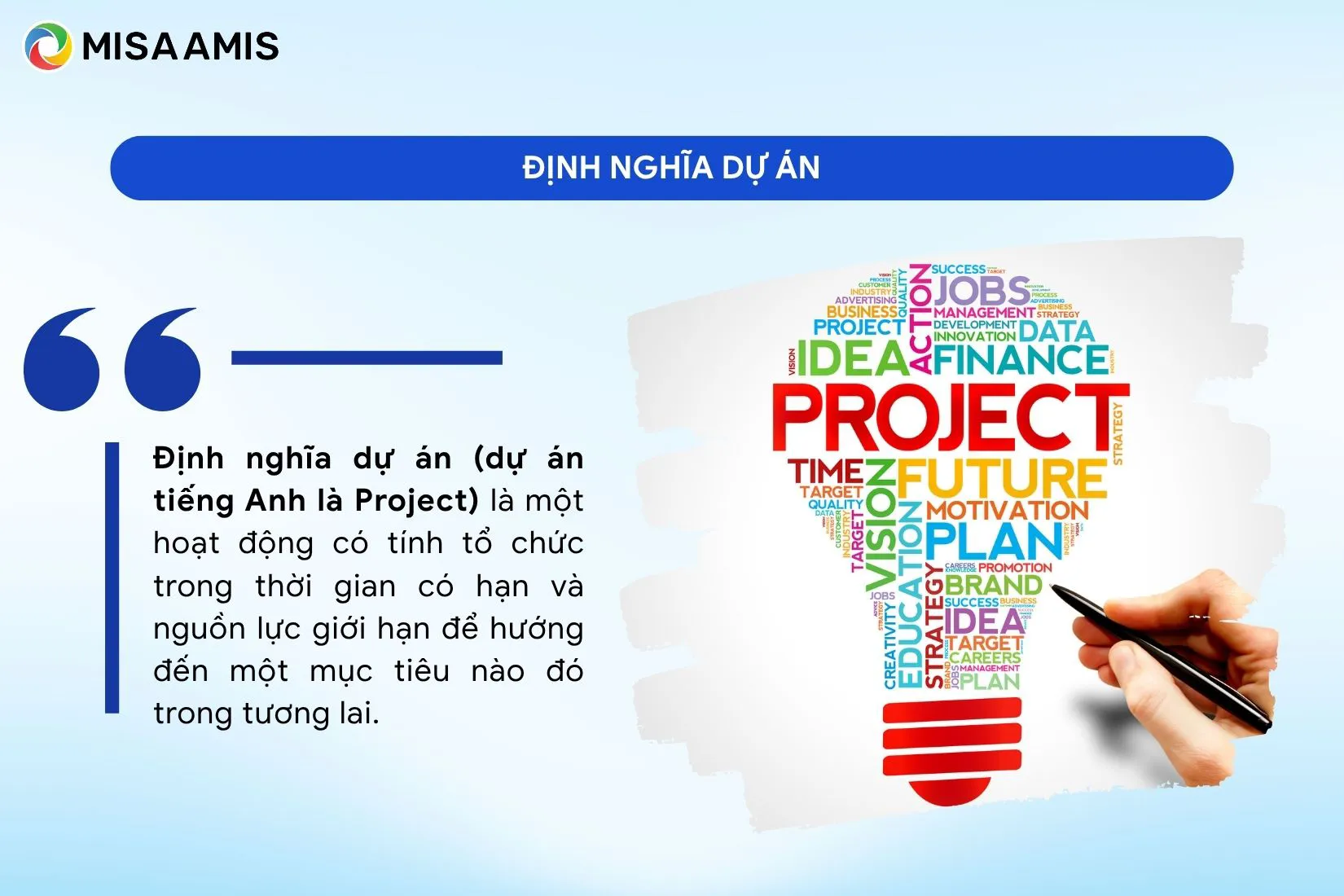 định nghĩa dự án là gì?