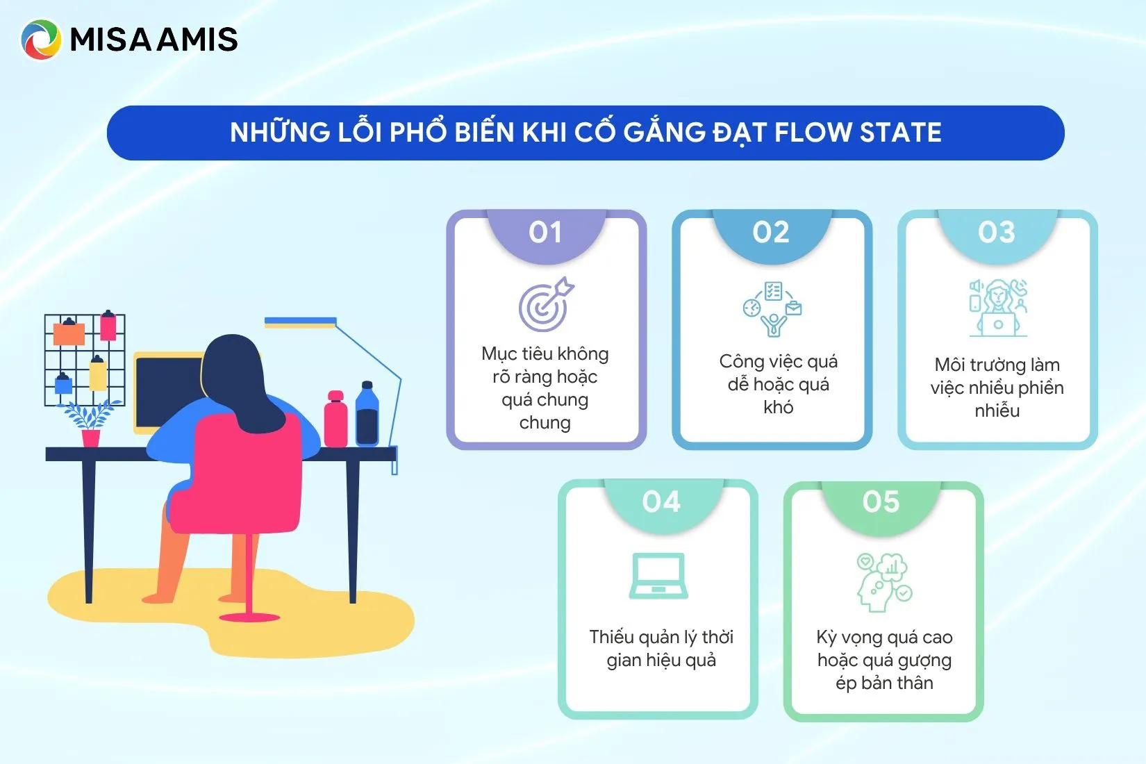 Lỗi phổ biến khi cố gắng đạt trạng thái dòng chảy