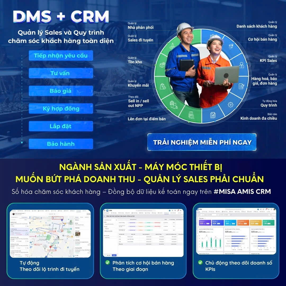 Lợi ích của dms với doanh nghiệp 