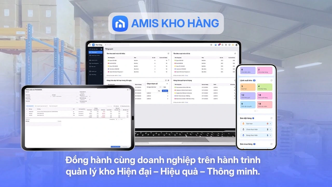 MISA AMIS kho hàng