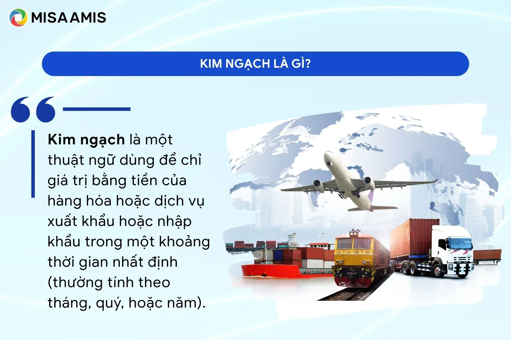 kim ngạch là gì