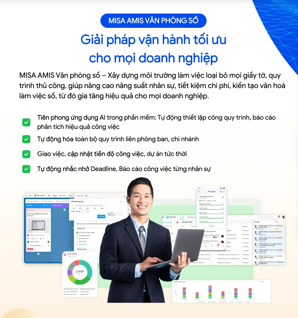 misa văn phòng số