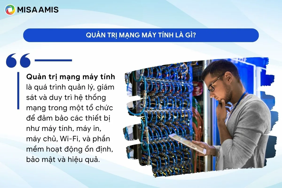 Quản trị mạng máy tính là gì?