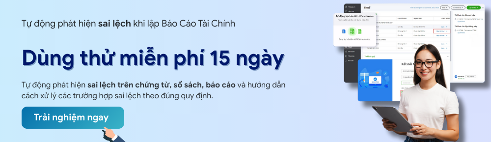 Banner tự động phát hiện sai lệch lập báo cáo tài chính