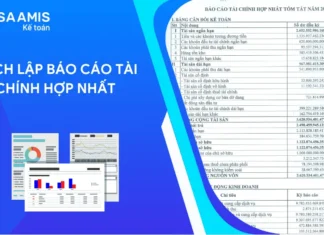 cách lập báo cáo tài chính hợp nhất