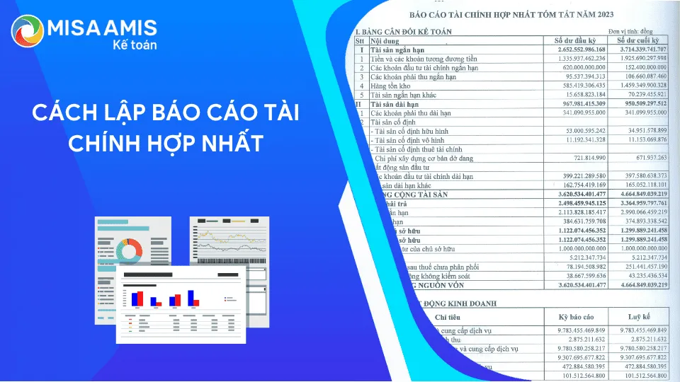 cách lập báo cáo tài chính hợp nhất