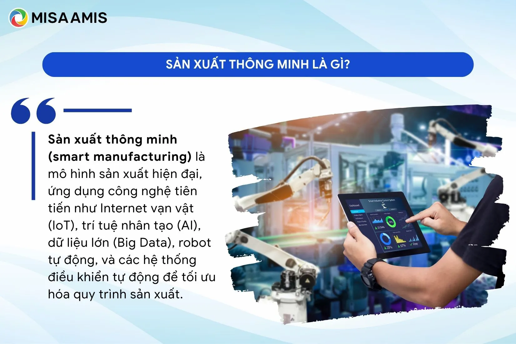 Sản xuất thông minh là gì?