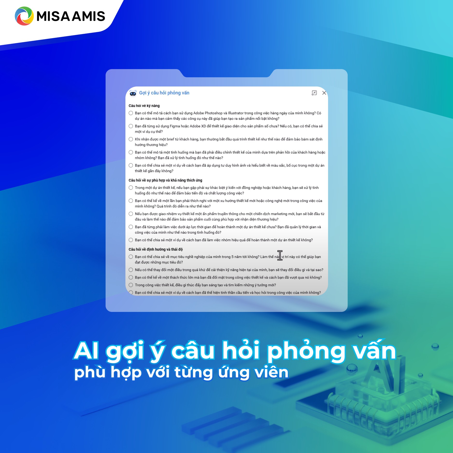 tự động hóa phỏng vấn bằng ai