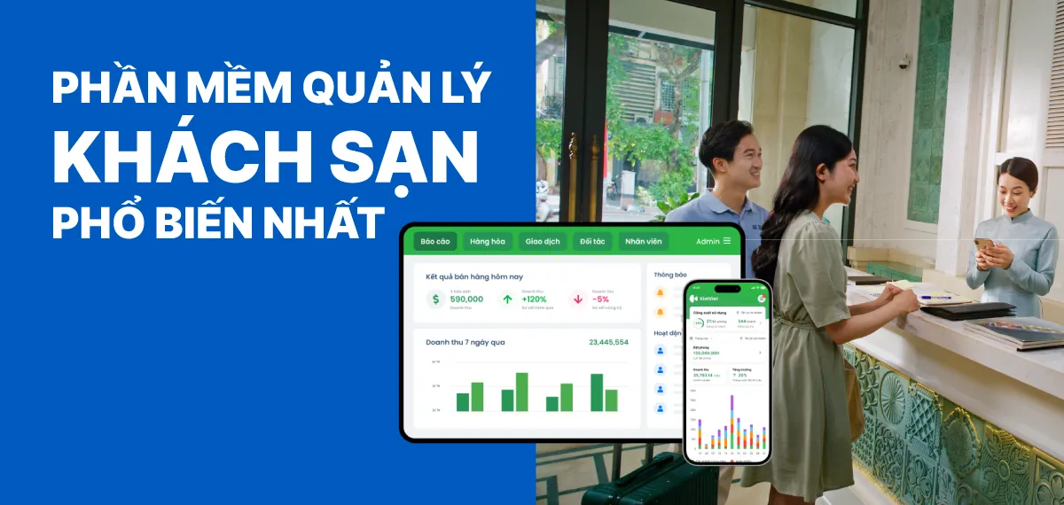 Phần mềm quản lý khách sạn KiotViet